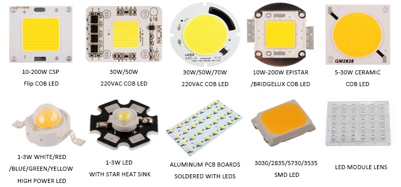 1W 3W Power UV UVA LED 365nm 370nm Ink Curing