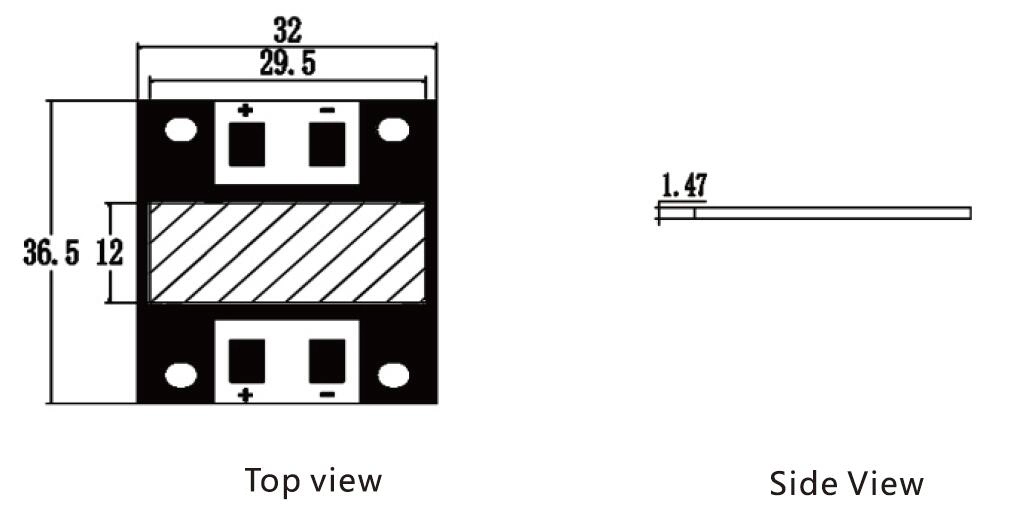 Expert Manufacturer Printing Cure 240-400W UV LED Module 32mmx36mm 365/380/395/405nm