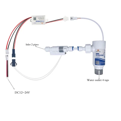 Modulo UVC LED a raggi ultravioletti profondi Modulo LED UVC germicida con flusso di acqua corrente sterilizzatore UVC LED