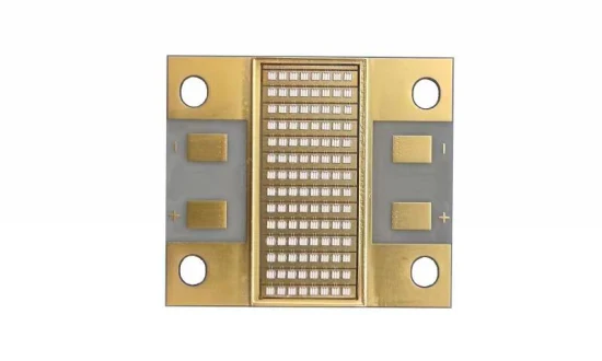 Chip COB LED ad alta potenza da 28 W/Cm2 Chipset da 480 W Luce 365 nm Lampada da 375 nm Lampada da 385 nm Lampadina da 395 nm Scheda 405 nm PCB Array UVA Modulo LED UV per polimerizzazione della stampante con lente focalizzata