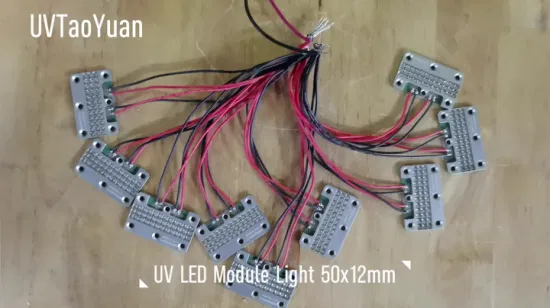 Modulo LED UV 395nm 100W Sorgente luminosa con sistema di polimerizzazione UV 100W