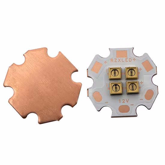 Modulo LED UV 4 LED 2.4W 12V 310nm 315nm 300nm 305nm 306nm 308nm Modulo LED UV
