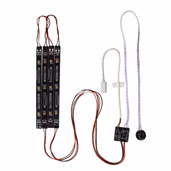 Modulo sterilizzatore germicida UVC LED 10W 3535 265nm 280nm 395nm UVC UVA 5V 12PZ